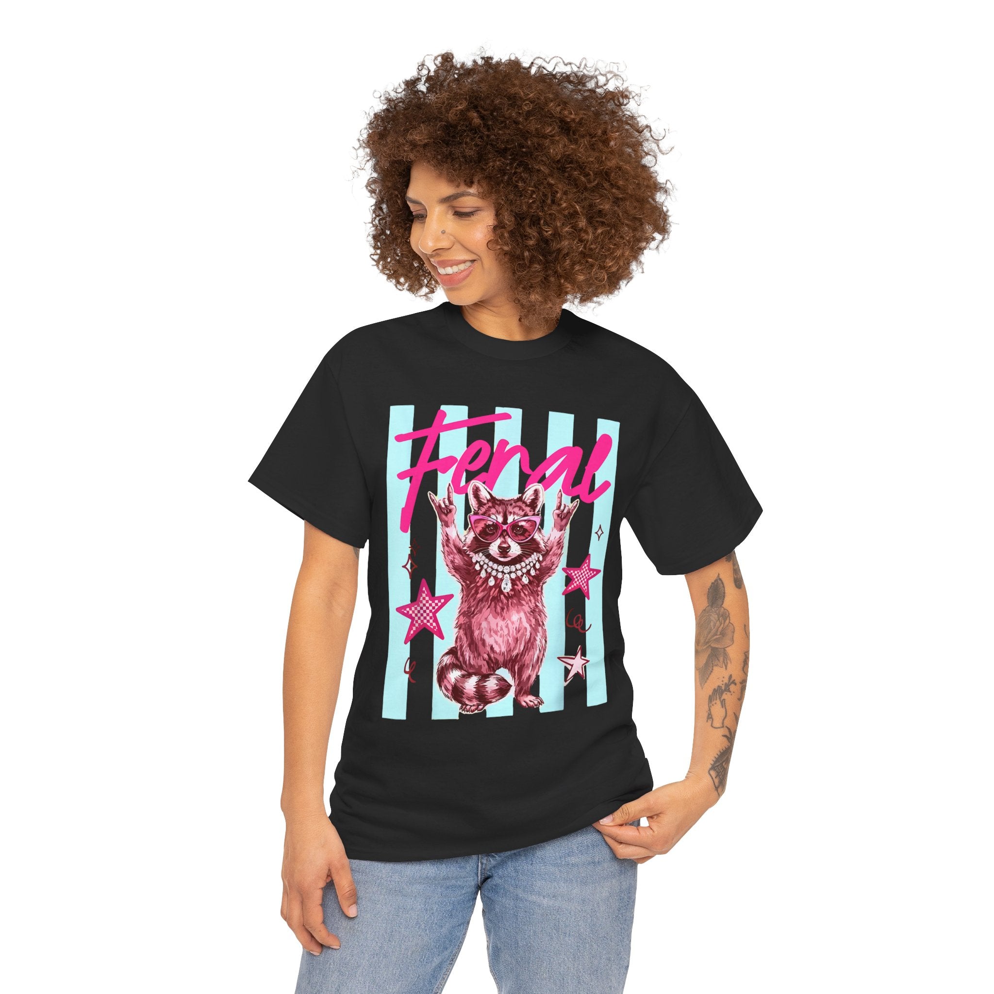 Feral Raccoon Graphic Tee