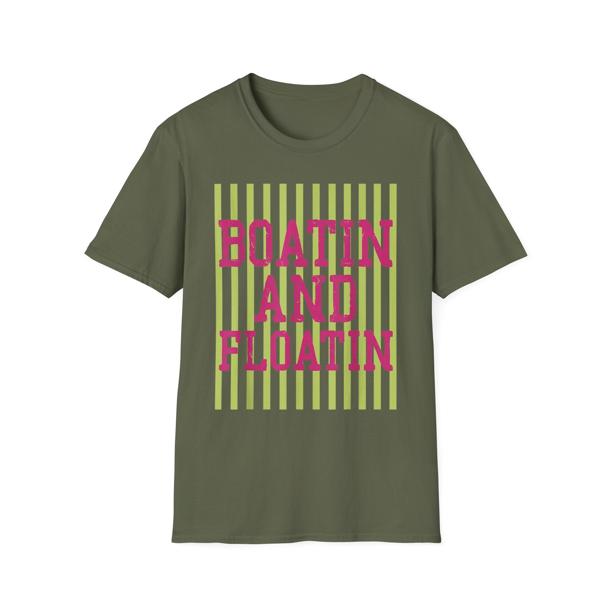 Boatin' and Floatin' T-Shirt — Nautical Summer Tee for Boating Lovers