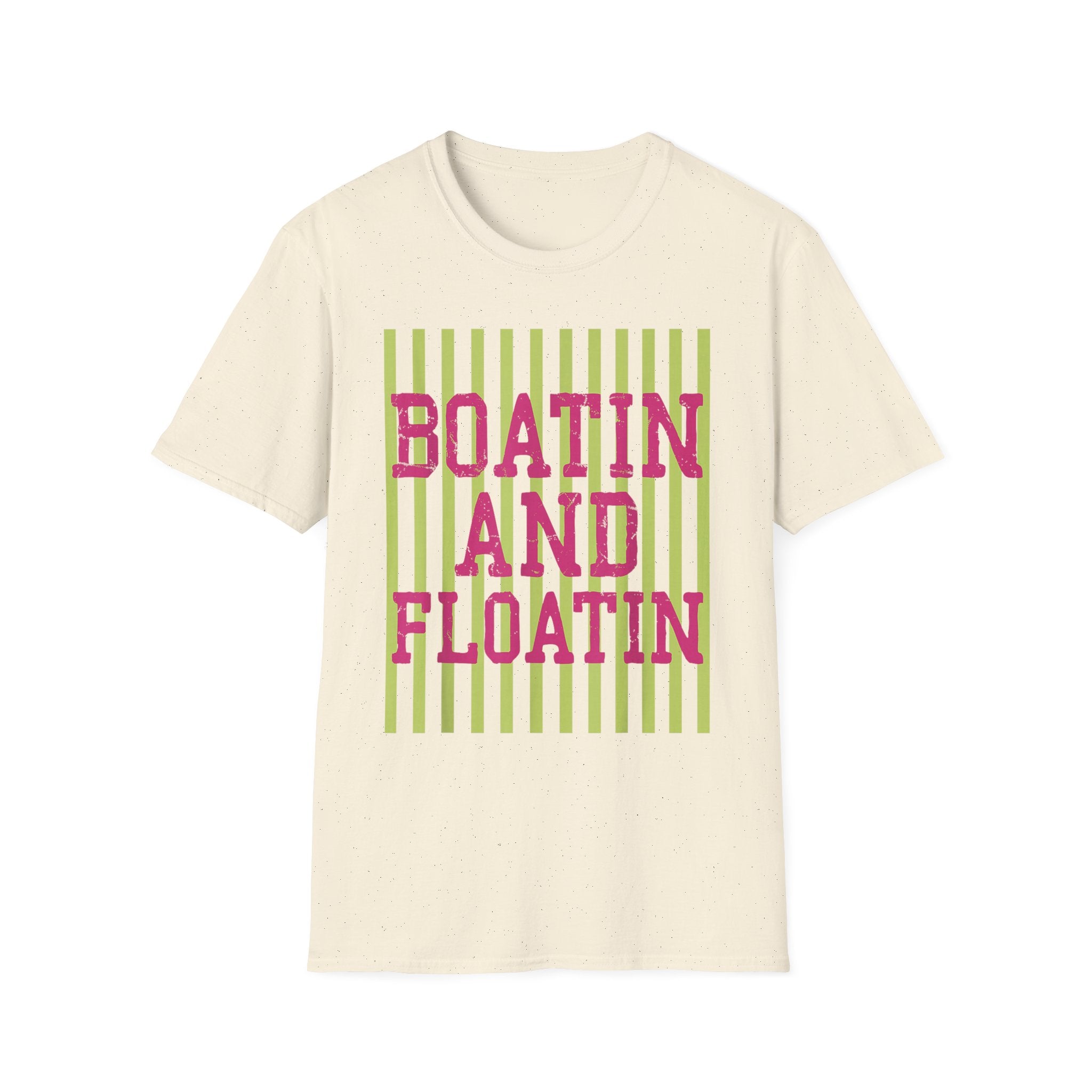 Boatin' and Floatin' T-Shirt — Nautical Summer Tee for Boating Lovers