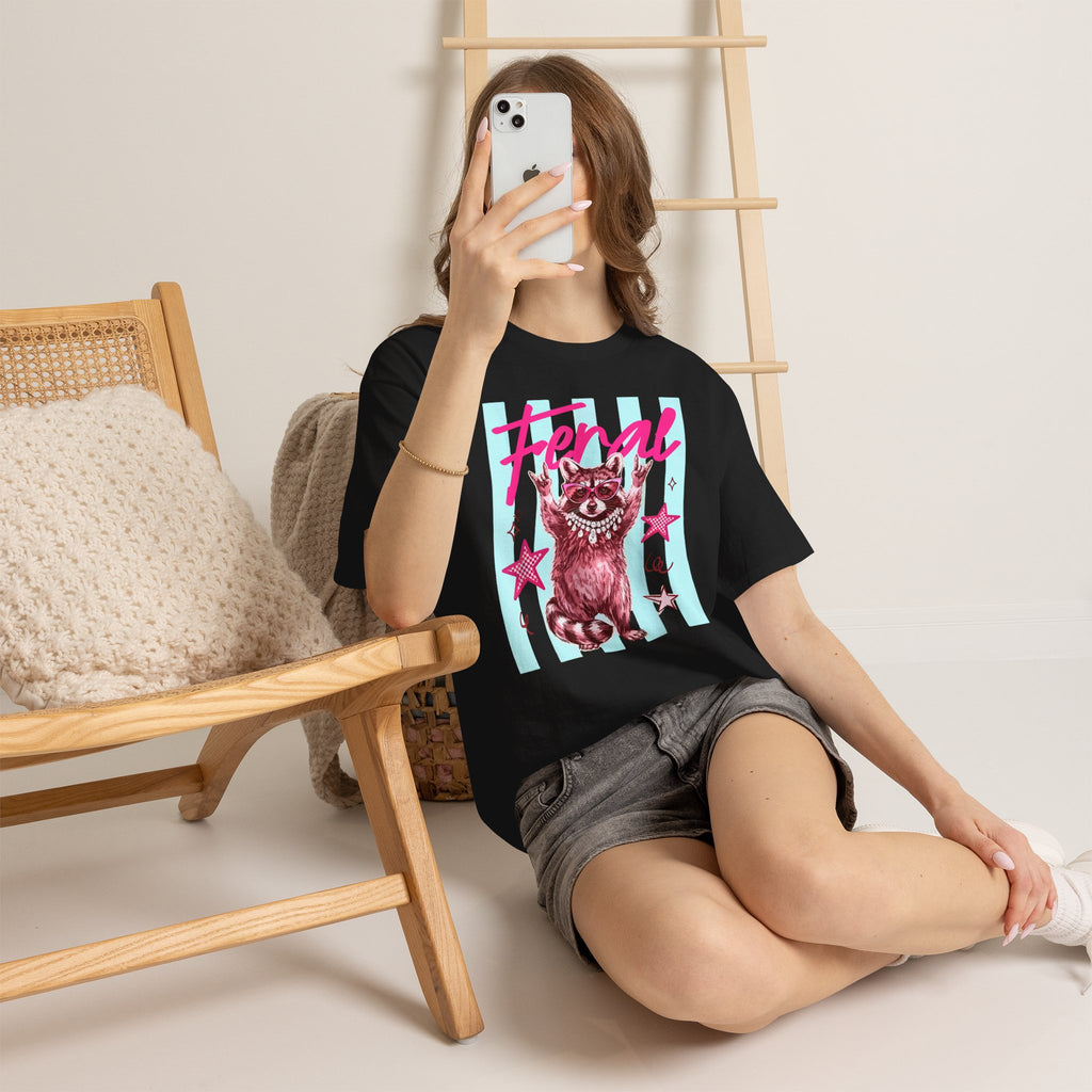Feral Raccoon Graphic Tee