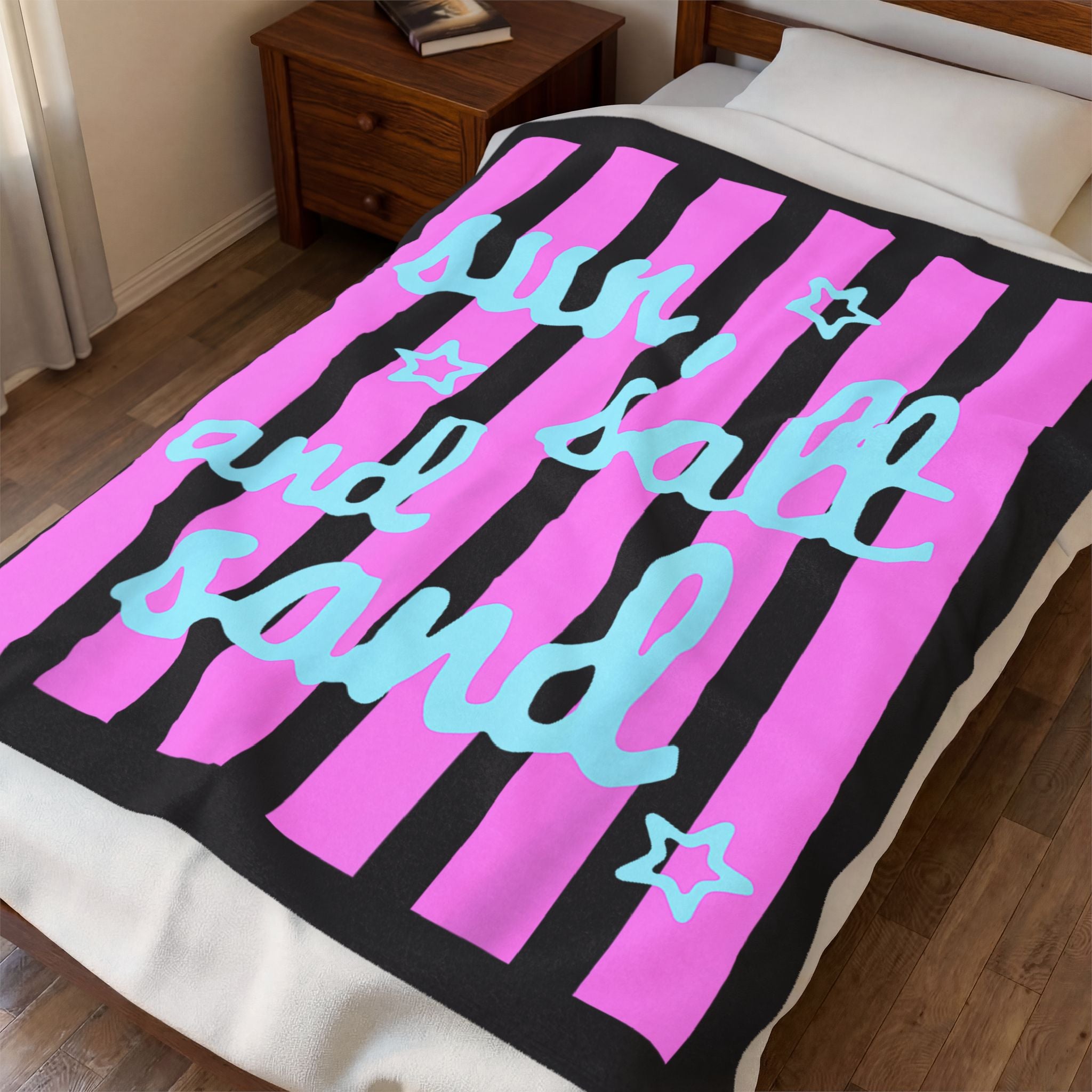 Sun, Salt and Sand Beach Throw