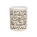 Fueled by Coffee and Chaos Ceramic Mug
