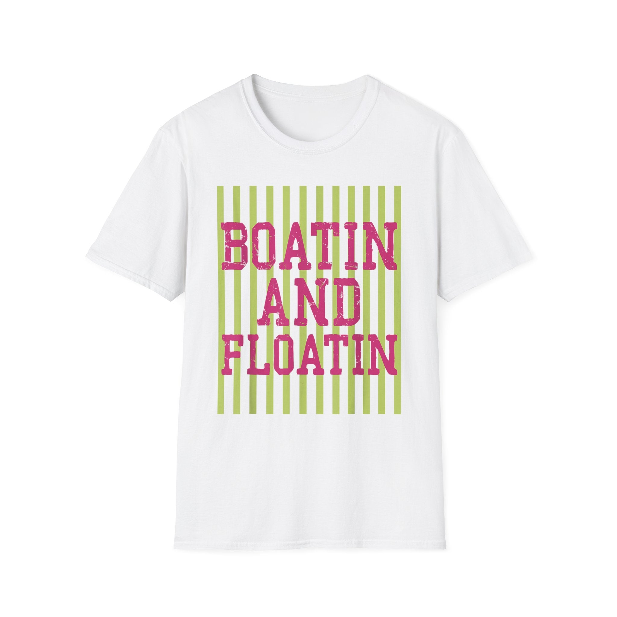 Boatin' and Floatin' T-Shirt — Nautical Summer Tee for Boating Lovers