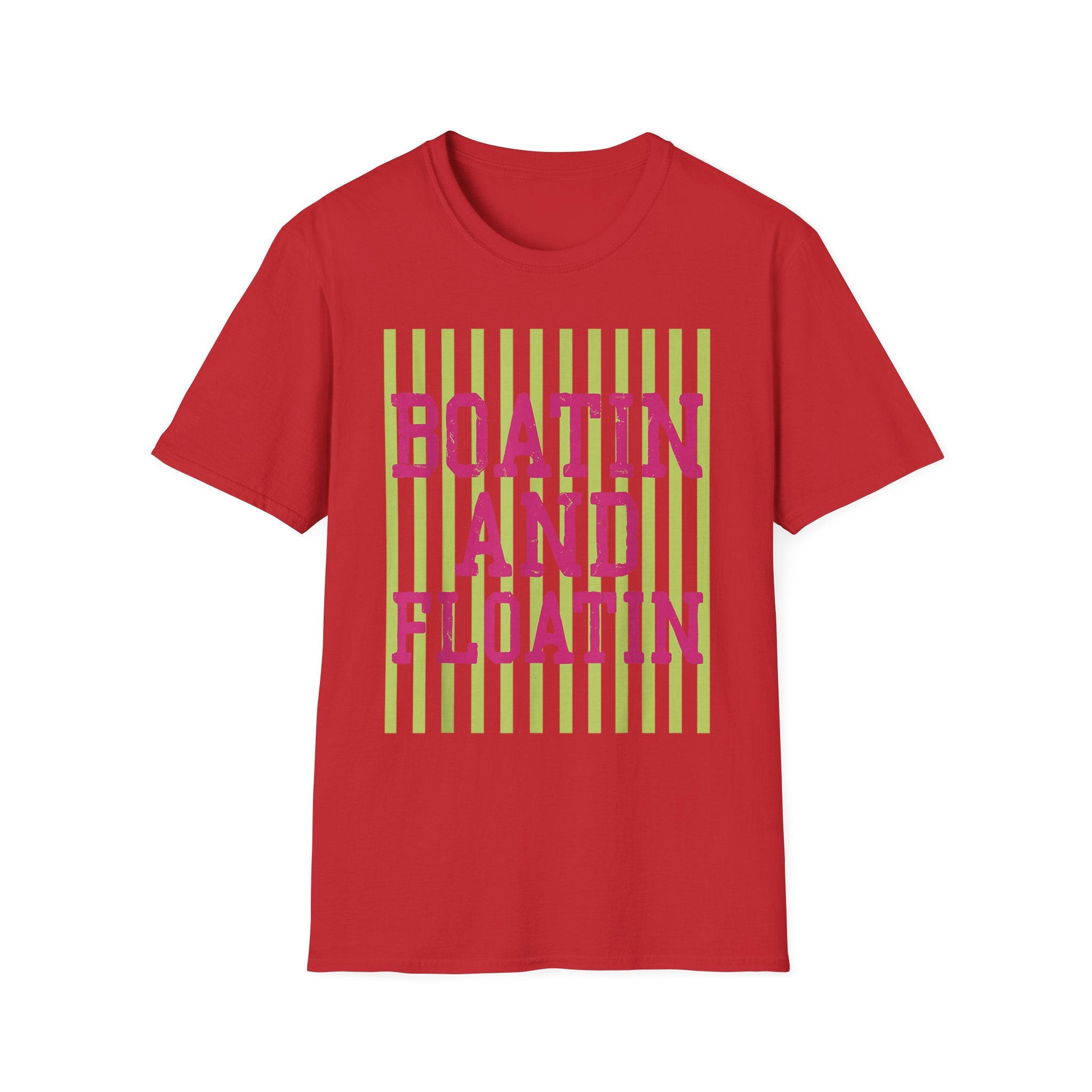 Boatin' and Floatin' T-Shirt — Nautical Summer Tee for Boating Lovers