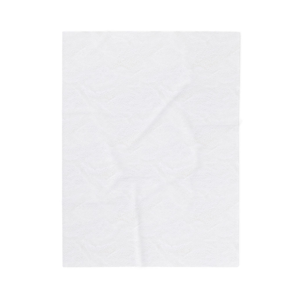 Tanned and Tipsy Velveteen Plush Blanket — Beachy Striped Cozy Throw