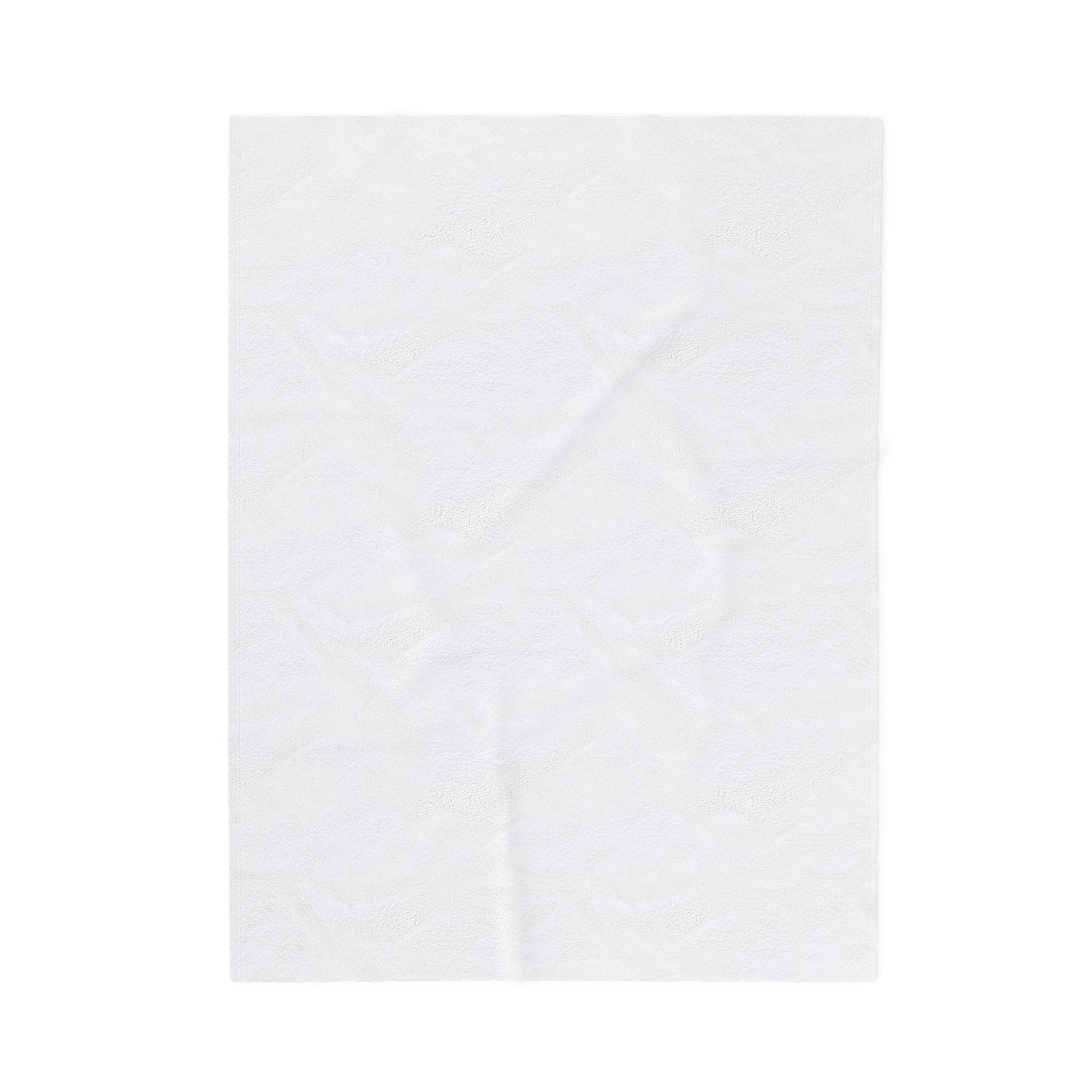 Tanned and Tipsy Velveteen Plush Blanket — Beachy Striped Cozy Throw