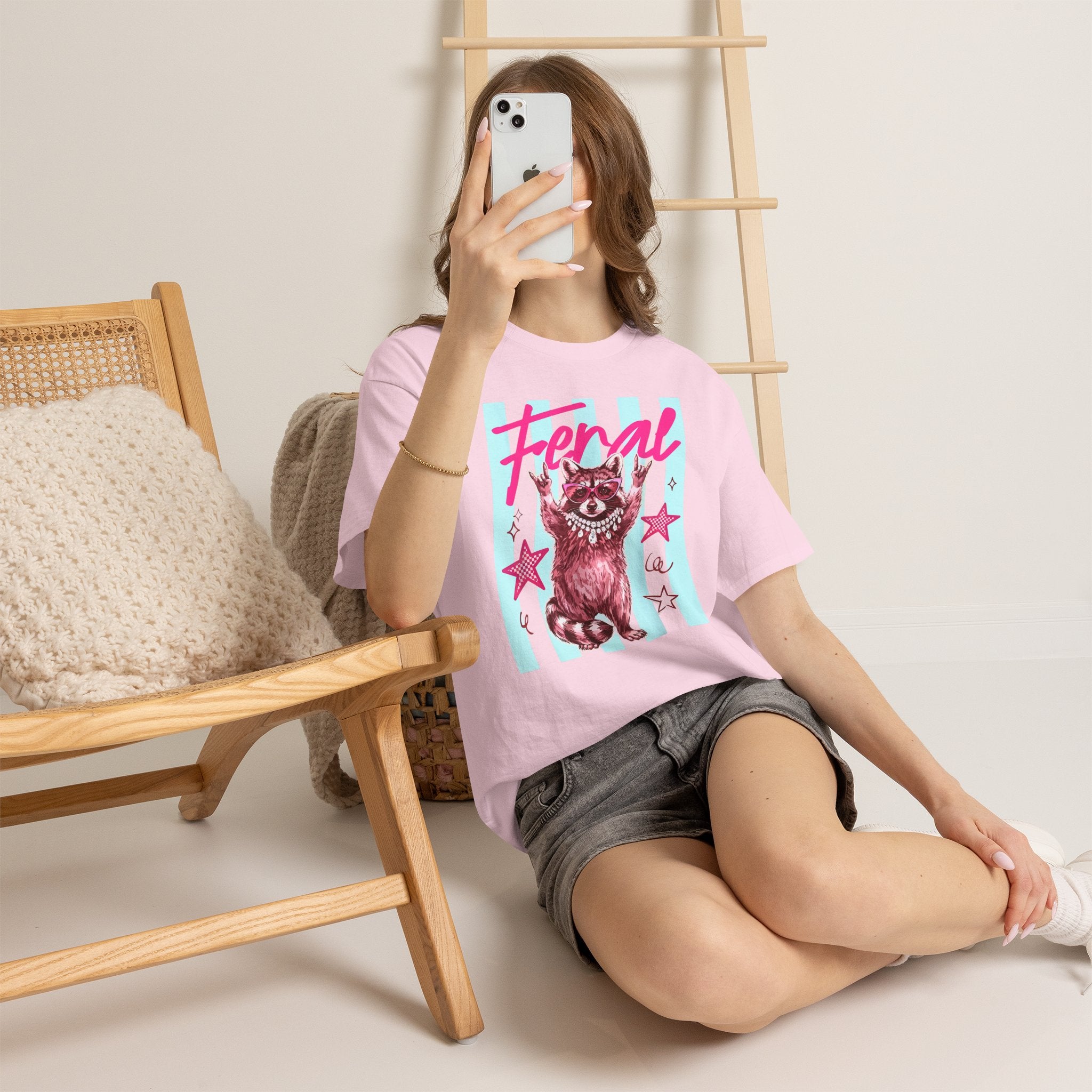 Feral Raccoon Graphic Tee